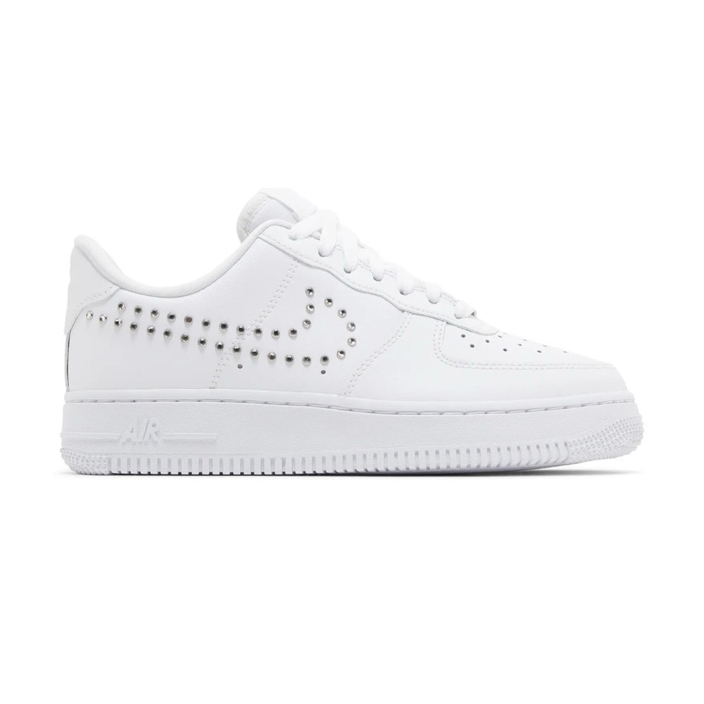 Nike AF1 Sneakers with Studded Swoosh Sz 8